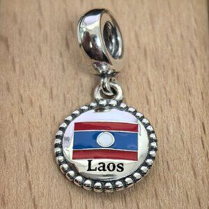 Pandora Laos Exclusive Dangle Charm Pendant, S925 Silver Bracelets